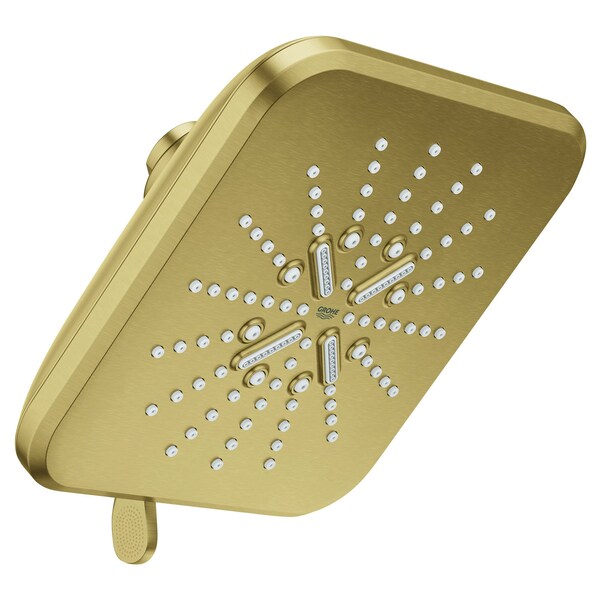 Rush Smartactive 165 Showerhead, 1.75Gpm S, Gold